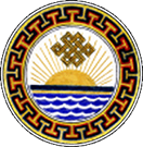 Герб Юстинского района Герб Юстинского района.